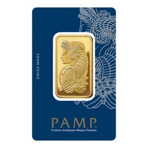 1 oz PAMP Swiss Gold Bullion Bar